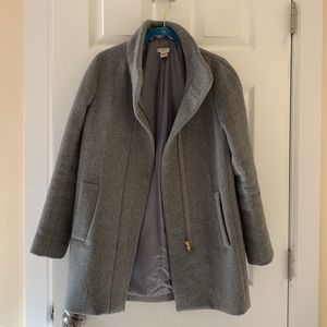 J.Crew Factory City Coat in Gray, 4 Petite